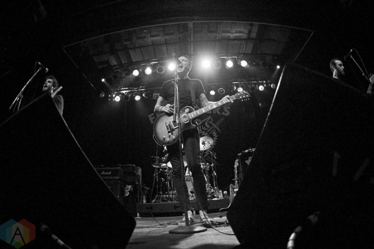 TORONTO, ON - DECEMBER 06: The Flatliners performs at Phoenix Concert Theatre in Toronto on December 06, 2018. (Photo: Morgan Harris/Aesthetic Magazine)