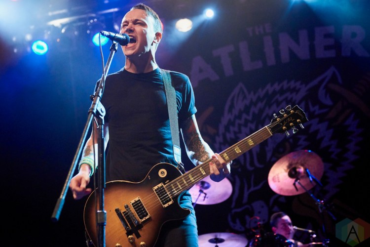 TORONTO, ON - DECEMBER 06: The Flatliners performs at Phoenix Concert Theatre in Toronto on December 06, 2018. (Photo: Morgan Harris/Aesthetic Magazine)