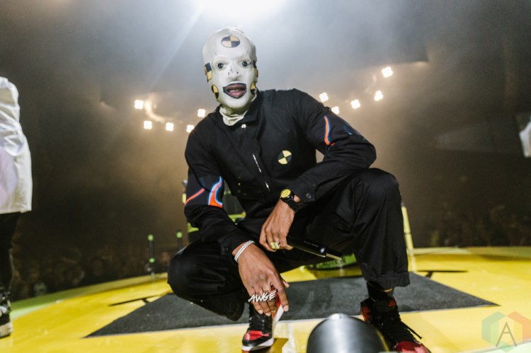 TORONTO, ON - JANUARY 11: ASAP Rocky performs at Coca-Cola Coliseum in Toronto on January 11, 2019. (Photo: Jenna Hum/Aesthetic Magazine)