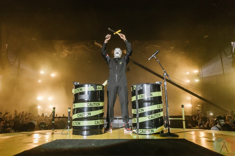 TORONTO, ON - JANUARY 11: ASAP Rocky performs at Coca-Cola Coliseum in Toronto on January 11, 2019. (Photo: Jenna Hum/Aesthetic Magazine)