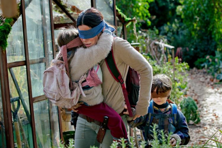 Sandra Bullock in the Netflix film, 'Bird Box'. 