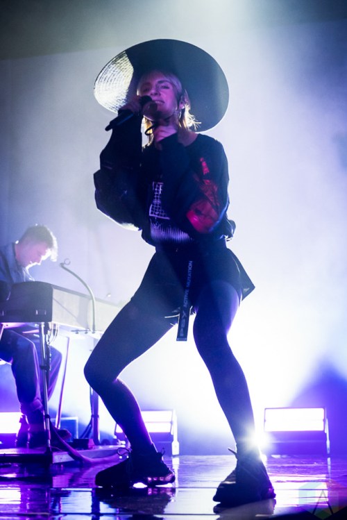 TORONTO, ON - JANUARY 23: MØ performs at Danforth Music Hall in Toronto on January 23, 2019. (Photo: Angelo Marchini/Aesthetic Magazine)