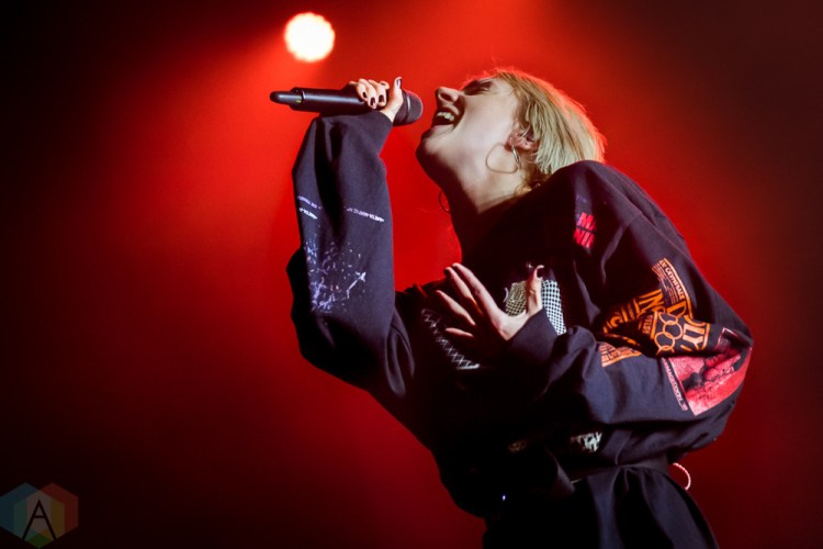 TORONTO, ON - JANUARY 23: MØ performs at Danforth Music Hall in Toronto on January 23, 2019. (Photo: Angelo Marchini/Aesthetic Magazine)