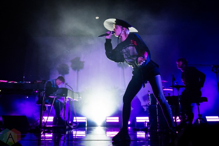 TORONTO, ON - JANUARY 23: MØ performs at Danforth Music Hall in Toronto on January 23, 2019. (Photo: Angelo Marchini/Aesthetic Magazine)