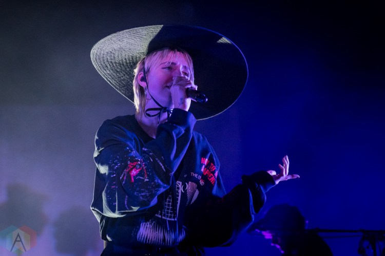 TORONTO, ON - JANUARY 23: MØ performs at Danforth Music Hall in Toronto on January 23, 2019. (Photo: Angelo Marchini/Aesthetic Magazine)