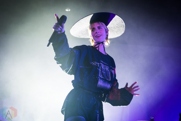 TORONTO, ON - JANUARY 23: MØ performs at Danforth Music Hall in Toronto on January 23, 2019. (Photo: Angelo Marchini/Aesthetic Magazine)