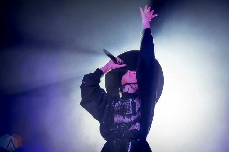 TORONTO, ON - JANUARY 23: MØ performs at Danforth Music Hall in Toronto on January 23, 2019. (Photo: Angelo Marchini/Aesthetic Magazine)