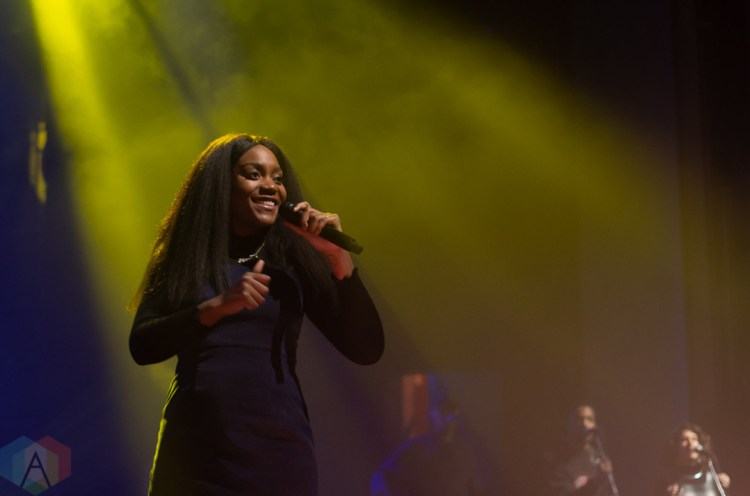 TORONTO, ON - JANUARY 03: Noname performs at Danforth Music Hall in Toronto on January 03, 2019. (Photo: Janine Wong/Aesthetic Magazine)