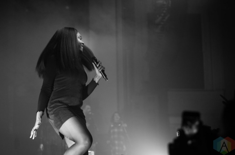 TORONTO, ON - JANUARY 03: Noname performs at Danforth Music Hall in Toronto on January 03, 2019. (Photo: Janine Wong/Aesthetic Magazine)