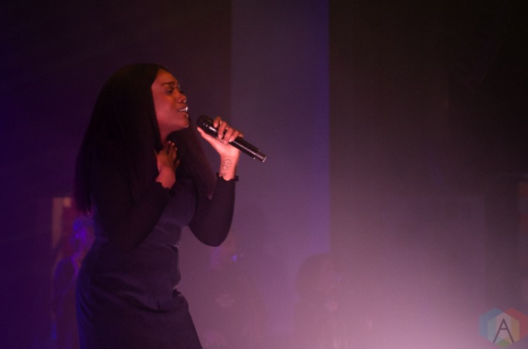 TORONTO, ON - JANUARY 03: Noname performs at Danforth Music Hall in Toronto on January 03, 2019. (Photo: Janine Wong/Aesthetic Magazine)