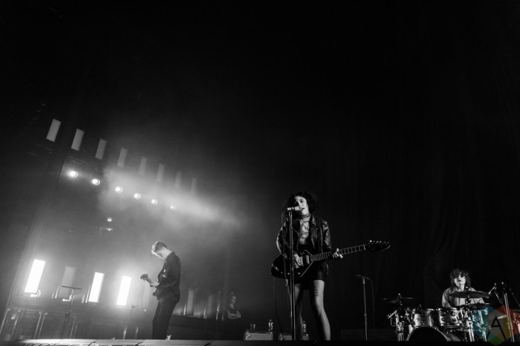 MANCHESTER, UK - JANUARY 24: Pale Waves performs at Manchester Arena in Manchester, UK on January 24, 2019. (Photo: Priti Shikotra/Aesthetic Magazine)