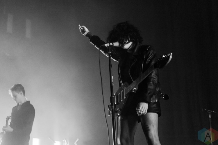 MANCHESTER, UK - JANUARY 24: Pale Waves performs at Manchester Arena in Manchester, UK on January 24, 2019. (Photo: Priti Shikotra/Aesthetic Magazine)