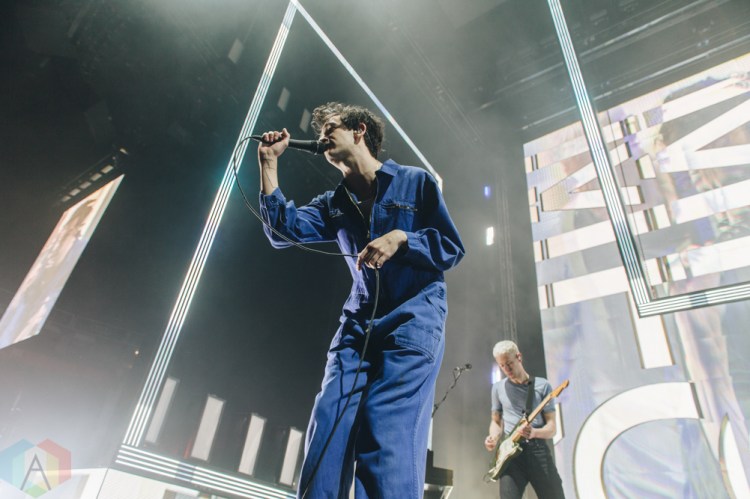 MANCHESTER, UK - JANUARY 24: The 1975 performs at Manchester Arena in Manchester, UK on January 24, 2019. (Photo: Priti Shikotra/Aesthetic Magazine)