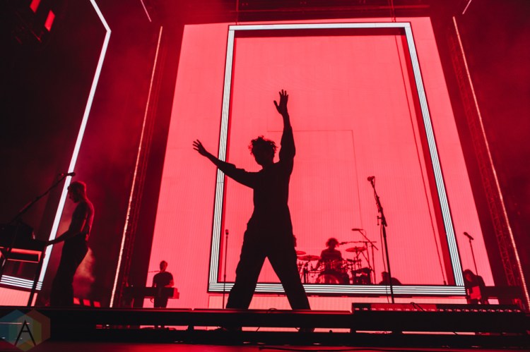 MANCHESTER, UK - JANUARY 24: The 1975 performs at Manchester Arena in Manchester, UK on January 24, 2019. (Photo: Priti Shikotra/Aesthetic Magazine)