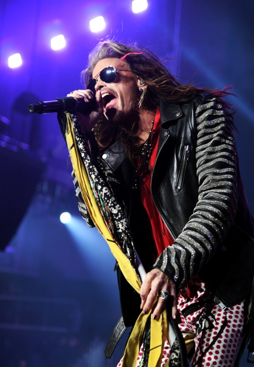 ATLANTA, GA - FEBRUARY 01: Steven Tyler of Aerosmith performs at Super Bowl Music Fest at State Farm Arena on February 1, 2019 in Atlanta, Georgia. (Photo: Kevin Mazur/Getty)