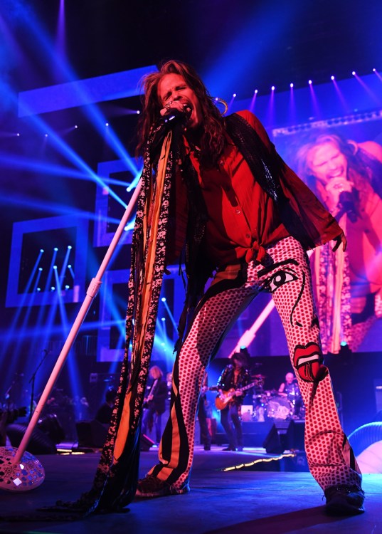 ATLANTA, GA - FEBRUARY 01: Steven Tyler of Aerosmith performs at Super Bowl Music Fest at State Farm Arena on February 1, 2019 in Atlanta, Georgia. (Photo: Kevin Mazur/Getty)