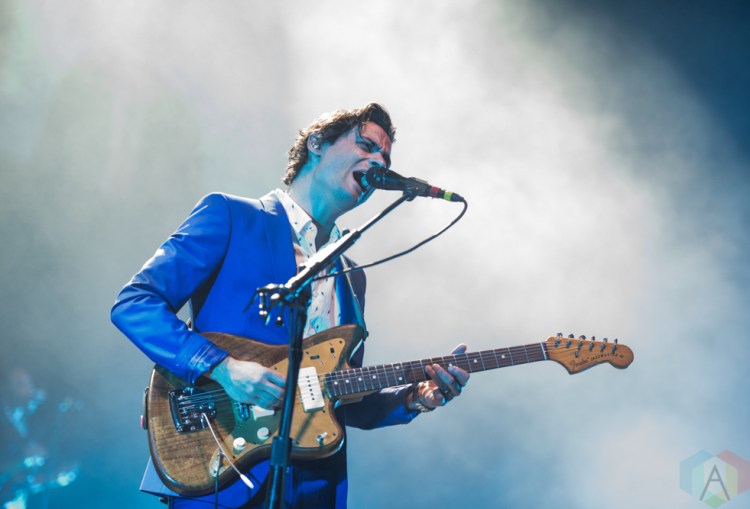 TORONTO, ON - FEBRUARY 16: Arkells performs at Scotiabank Arena in Toronto on February 16, 2019. (Photo: Kirsten Sonntag/Aesthetic Magazine)