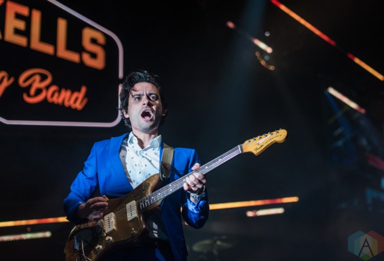 TORONTO, ON - FEBRUARY 16: Arkells performs at Scotiabank Arena in Toronto on February 16, 2019. (Photo: Kirsten Sonntag/Aesthetic Magazine)