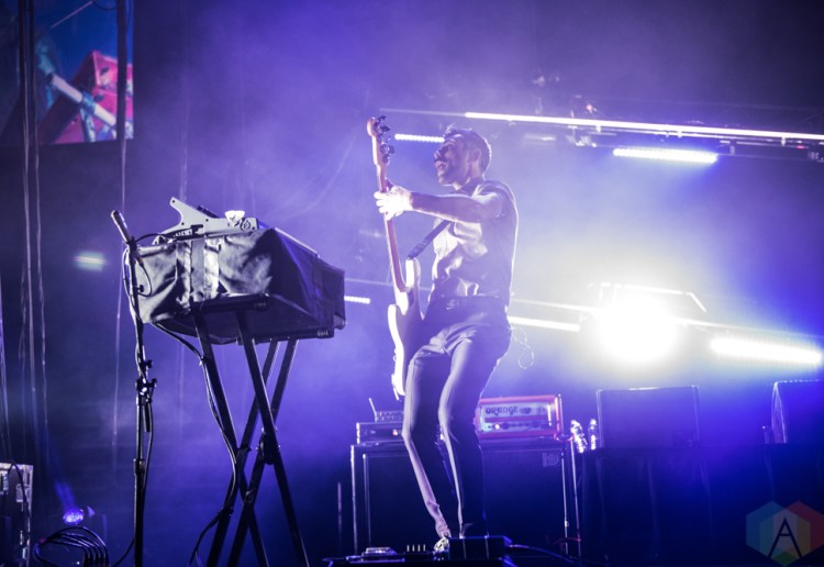 TORONTO, ON - FEBRUARY 16: Arkells performs at Scotiabank Arena in Toronto on February 16, 2019. (Photo: Kirsten Sonntag/Aesthetic Magazine)