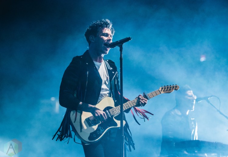TORONTO, ON - FEBRUARY 16: Arkells performs at Scotiabank Arena in Toronto on February 16, 2019. (Photo: Kirsten Sonntag/Aesthetic Magazine)