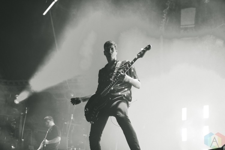 CHICAGO, IL - FEBRUARY 05: Bring Me The Horizon performs at Aragon Ballroom in Chicago on February 05, 2019. (Photo: Rob Haberman/Aesthetic Magazine)