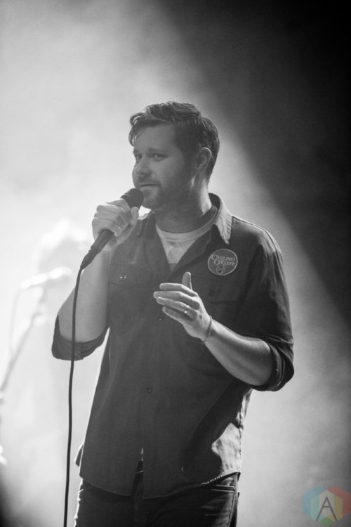 TORONTO, ON - JANUARY 31: Dan Mangan performs at Danforth Music Hall in Toronto on January 31, 2019. (Photo: Joanna Glezakos/Aesthetic Magazine)