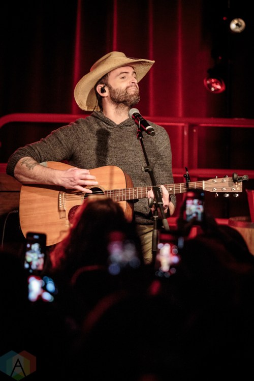 TORONTO, ON - FEBRUARY 05: Dean Brody and Dallas Smith perform at Jasper Dandy in Toronto on February 05, 2019 as part of the Live Nation Country Megaticket launch concert. (Photo: David McDonald/Aesthetic Magazine)