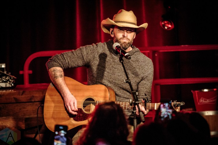 TORONTO, ON - FEBRUARY 05: Dean Brody and Dallas Smith perform at Jasper Dandy in Toronto on February 05, 2019 as part of the Live Nation Country Megaticket launch concert. (Photo: David McDonald/Aesthetic Magazine)