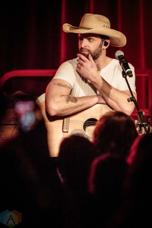 TORONTO, ON - FEBRUARY 05: Dean Brody and Dallas Smith perform at Jasper Dandy in Toronto on February 05, 2019 as part of the Live Nation Country Megaticket launch concert. (Photo: David McDonald/Aesthetic Magazine)