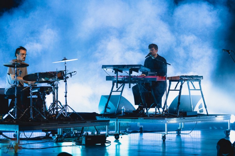 TORONTO, ON - FEBRUARY 27: James Blake performs at Sony Centre in Toronto on February 27, 2019. (Photo: Anton Mak/Aesthetic Magazine)