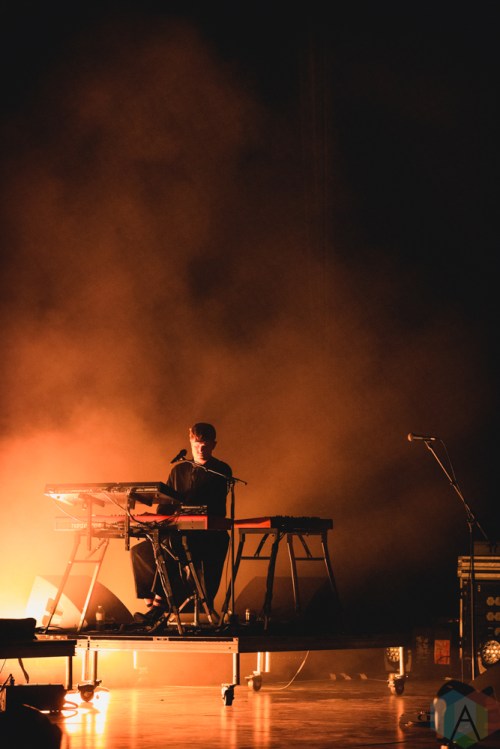 TORONTO, ON - FEBRUARY 27: James Blake performs at Sony Centre in Toronto on February 27, 2019. (Photo: Anton Mak/Aesthetic Magazine)