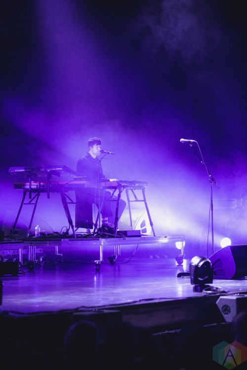 TORONTO, ON - FEBRUARY 27: James Blake performs at Sony Centre in Toronto on February 27, 2019. (Photo: Anton Mak/Aesthetic Magazine)