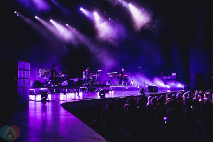 TORONTO, ON - FEBRUARY 27: James Blake performs at Sony Centre in Toronto on February 27, 2019. (Photo: Anton Mak/Aesthetic Magazine)