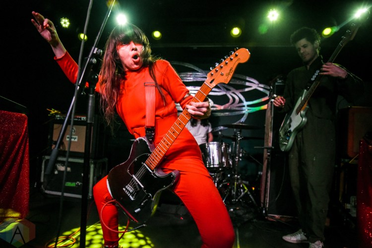 TORONTO, ON - FEBRUARY 22: Le Butcherettes performs at Drake Hotel in Toronto on February 22, 2019. (Photo: Jaime Espinoza/Aesthetic Magazine)