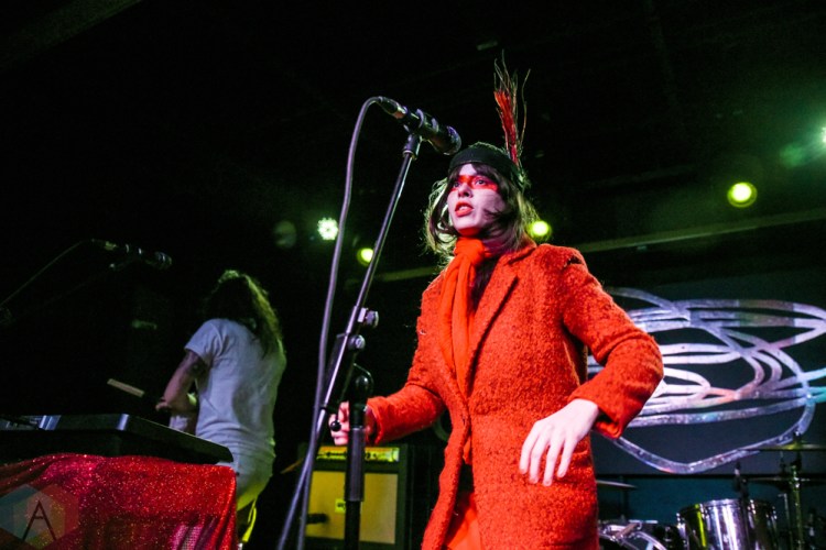 TORONTO, ON - FEBRUARY 22: Le Butcherettes performs at Drake Hotel in Toronto on February 22, 2019. (Photo: Jaime Espinoza/Aesthetic Magazine)
