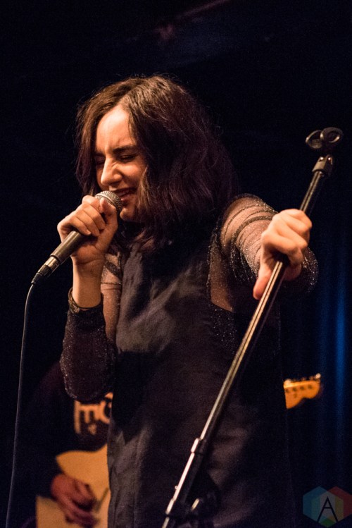 TORONTO, ON - JANUARY 25: Meg Mac performs at Rivoli in Toronto on February 20, 2019. (Photo: Morgan Hotston/Aesthetic Magazine)