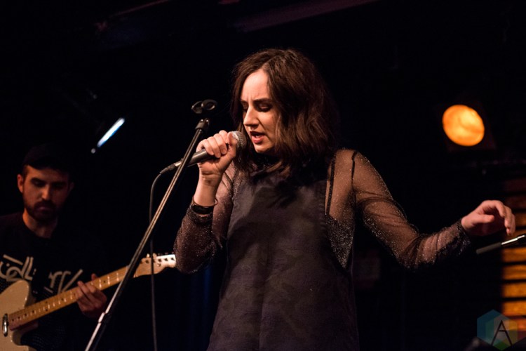 TORONTO, ON - JANUARY 25: Meg Mac performs at Rivoli in Toronto on February 20, 2019. (Photo: Morgan Hotston/Aesthetic Magazine)