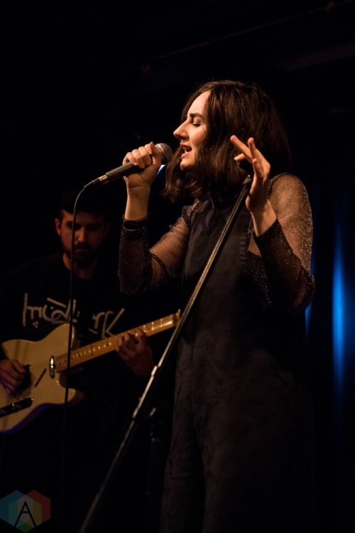 TORONTO, ON - JANUARY 25: Meg Mac performs at Rivoli in Toronto on February 20, 2019. (Photo: Morgan Hotston/Aesthetic Magazine)