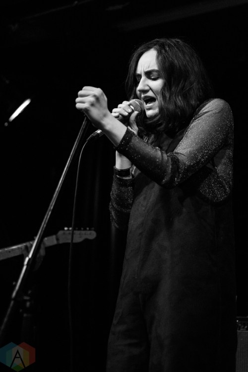 TORONTO, ON - JANUARY 25: Meg Mac performs at Rivoli in Toronto on February 20, 2019. (Photo: Morgan Hotston/Aesthetic Magazine)