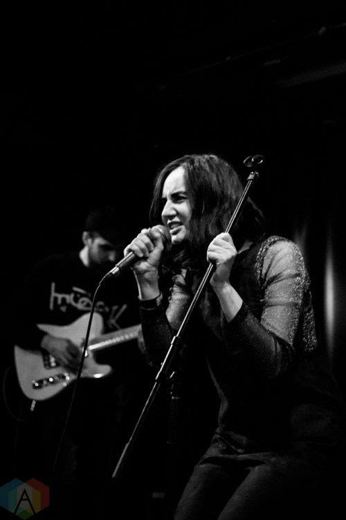 TORONTO, ON - JANUARY 25: Meg Mac performs at Rivoli in Toronto on February 20, 2019. (Photo: Morgan Hotston/Aesthetic Magazine)