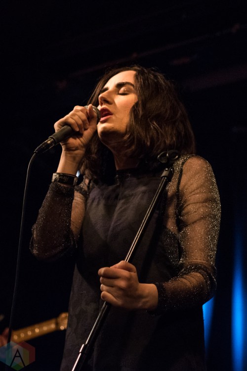 TORONTO, ON - JANUARY 25: Meg Mac performs at Rivoli in Toronto on February 20, 2019. (Photo: Morgan Hotston/Aesthetic Magazine)