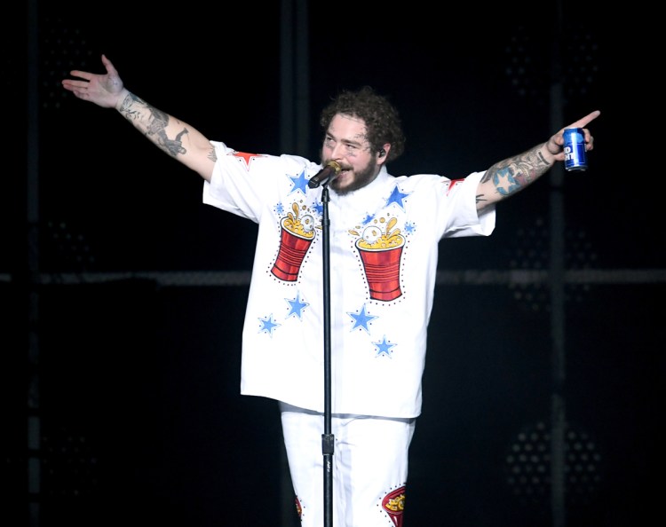 ATLANTA, GA - FEBRUARY 01: Post Malone performs at Super Bowl Music Fest at State Farm Arena on February 1, 2019 in Atlanta, Georgia. (Photo: Kevin Winter/Getty)