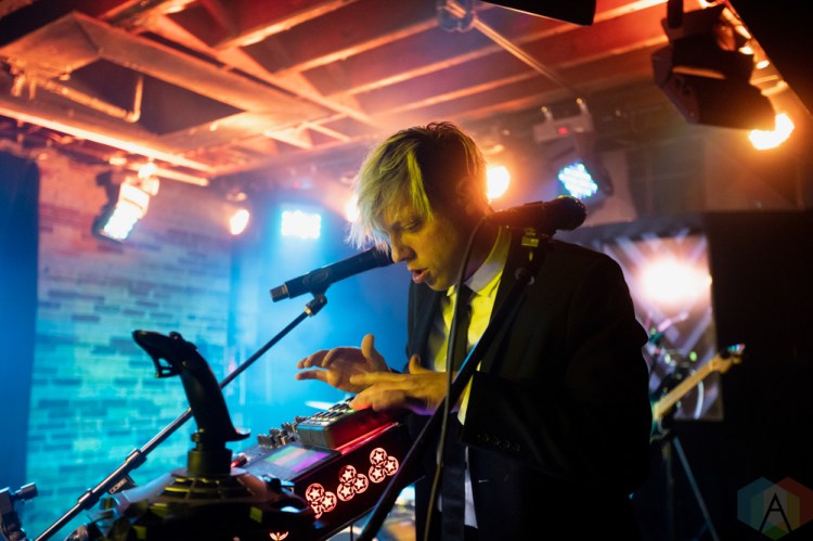 TORONTO, ON - FEBRUARY 10: Robert Delong performs at the Velvet Underground in Toronto on February 10, 2019. (Photo: Michael Hurcomb/Aesthetic Magazine)
