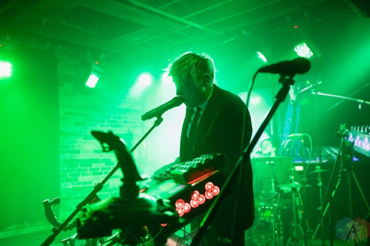 TORONTO, ON - FEBRUARY 10: Robert Delong performs at the Velvet Underground in Toronto on February 10, 2019. (Photo: Michael Hurcomb/Aesthetic Magazine)