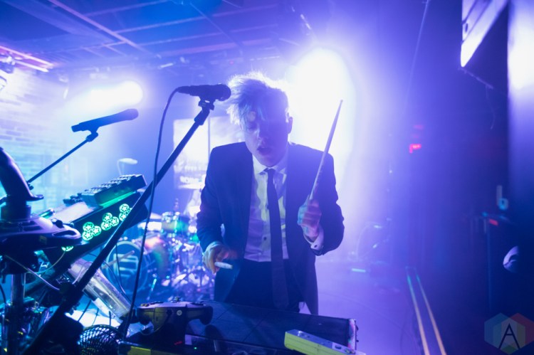 TORONTO, ON - FEBRUARY 10: Robert Delong performs at the Velvet Underground in Toronto on February 10, 2019. (Photo: Michael Hurcomb/Aesthetic Magazine)