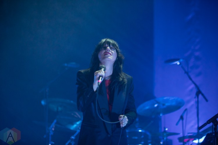 TORONTO, ON - FEBRUARY 11: Sharon Van Etten performs at Danforth Music Hall in Toronto on February 11, 2019. (Photo: Michael Hurcomb/Aesthetic Magazine)