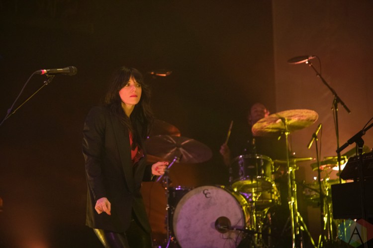 TORONTO, ON - FEBRUARY 11: Sharon Van Etten performs at Danforth Music Hall in Toronto on February 11, 2019. (Photo: Michael Hurcomb/Aesthetic Magazine)