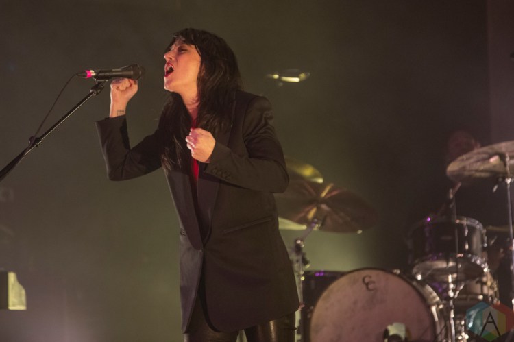 TORONTO, ON - FEBRUARY 11: Sharon Van Etten performs at Danforth Music Hall in Toronto on February 11, 2019. (Photo: Michael Hurcomb/Aesthetic Magazine)