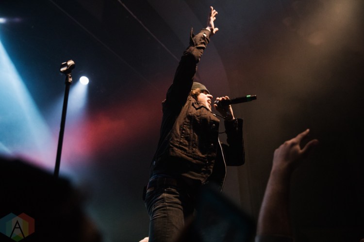 TORONTO, ON - FEBRUARY 22: Watsky performs at Danforth Music Hall in Toronto on February 22, 2019. (Photo: Lauren Garbutt/Aesthetic Magazine)