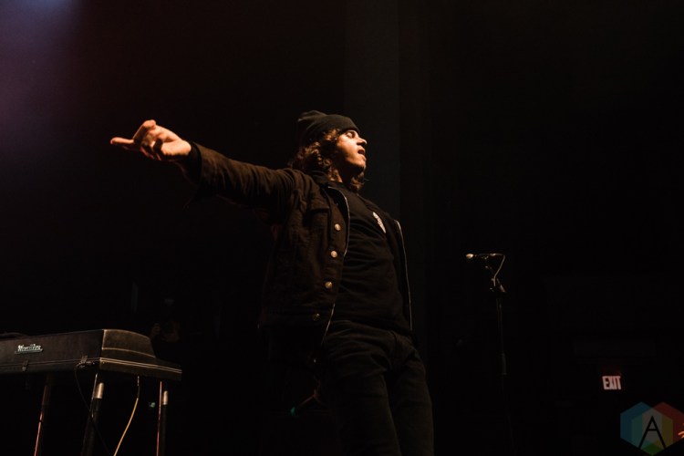 TORONTO, ON - FEBRUARY 22: Watsky performs at Danforth Music Hall in Toronto on February 22, 2019. (Photo: Lauren Garbutt/Aesthetic Magazine)